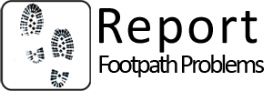 report footpath problems