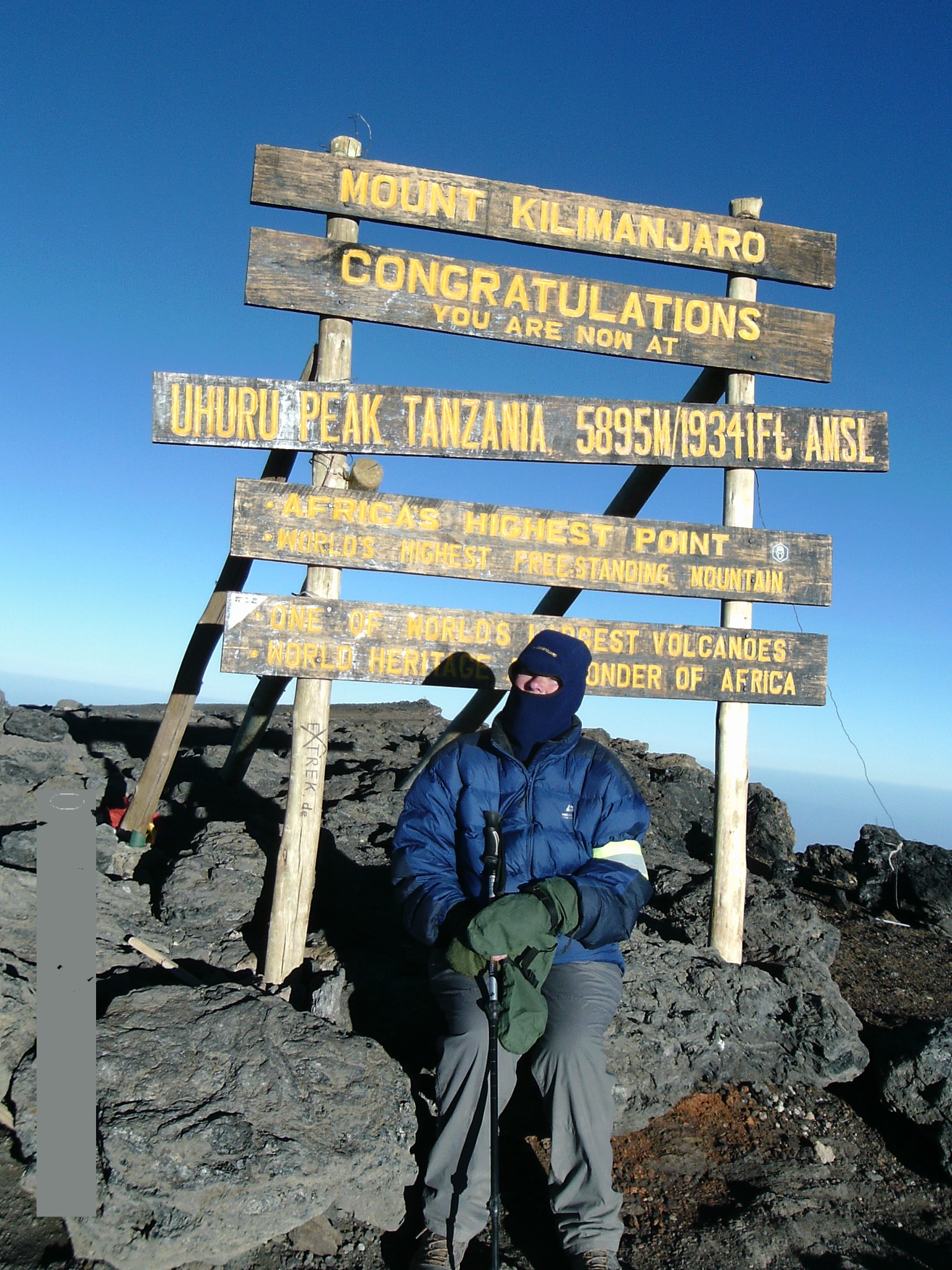 Hilary Cox Kilimanjaro